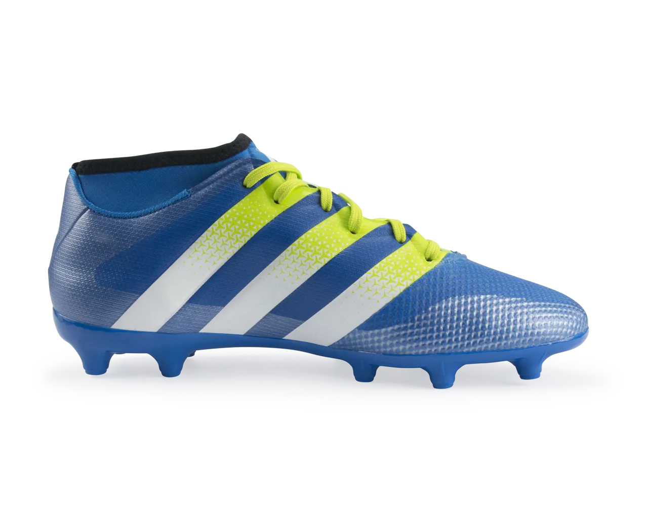 adidas Men's ACE 16.3 Primemesh FG/AG Blue/White/Solar Slime