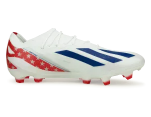 adidas Men's X Crazyfast USA.1 FG White/Red