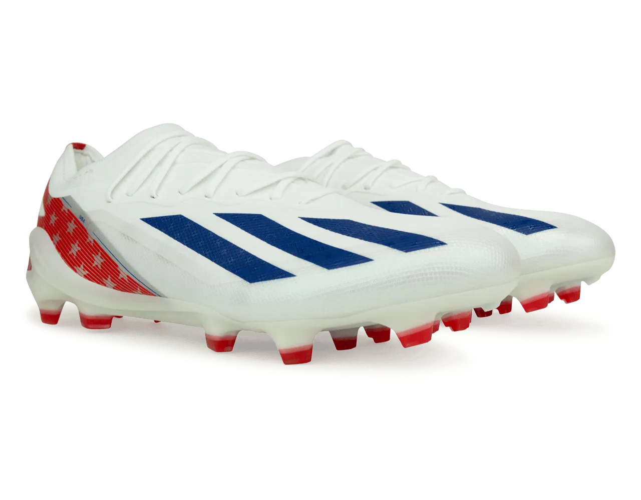 adidas Men's X Crazyfast USA.1 FG White/Red