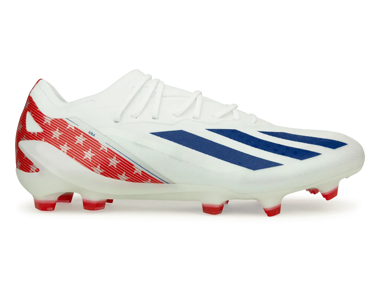 adidas Men's X Crazyfast USA.1 FG White/Red