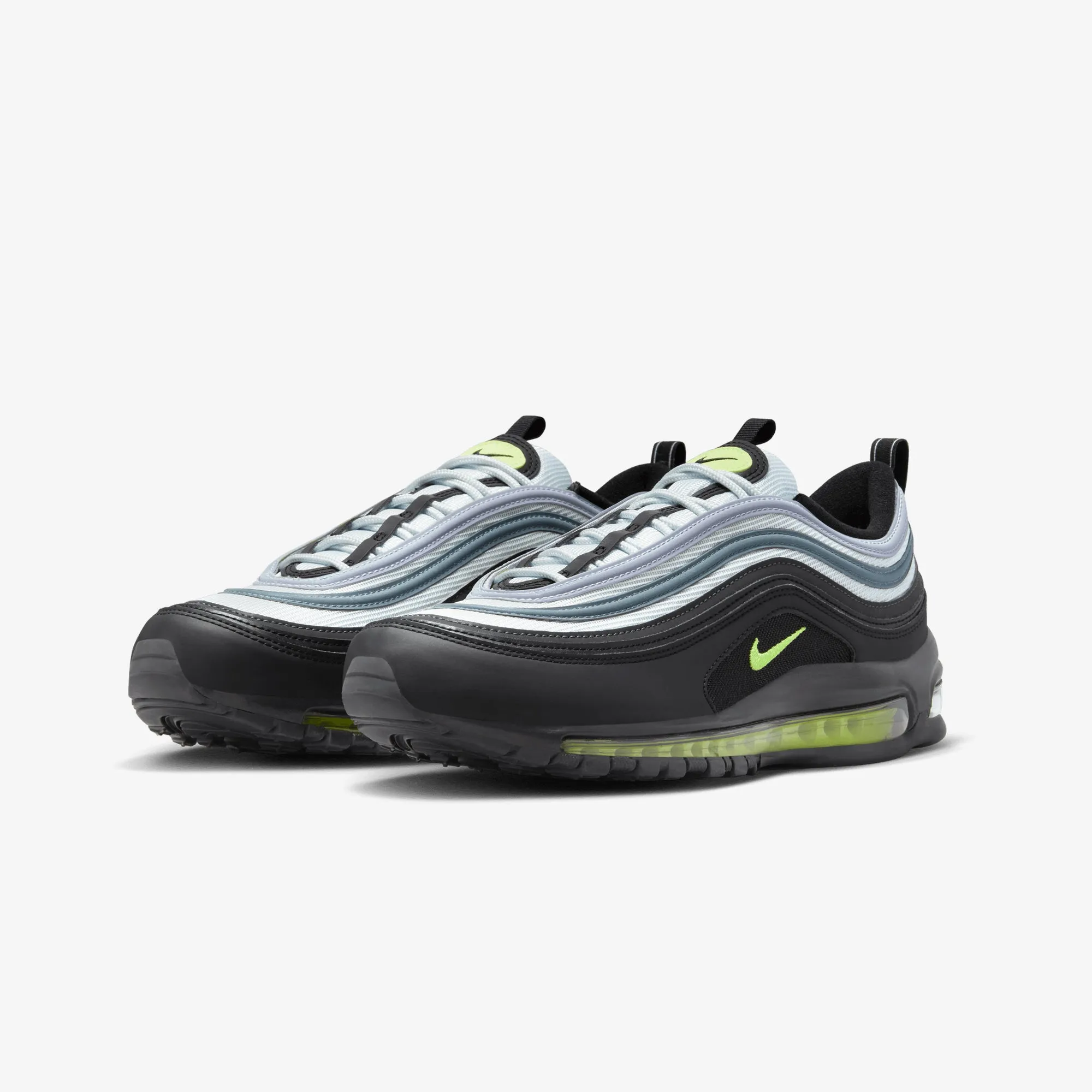 AIR MAX 97 'PURE PLATINUM/VOLT-BLACK-WHITE'