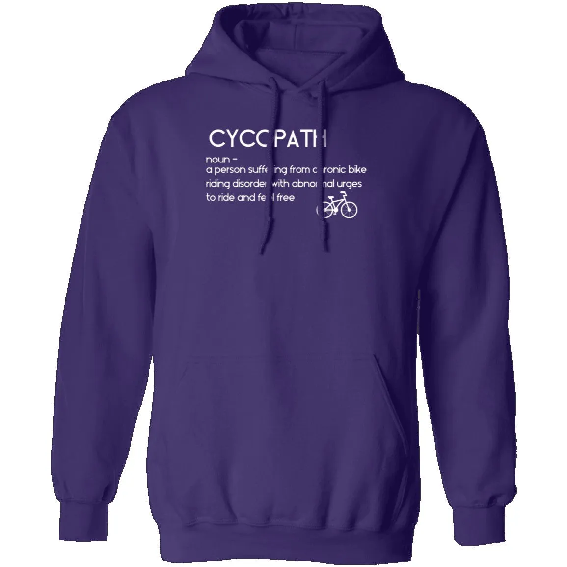 Bicyclist Cycopath Definition T-Shirt