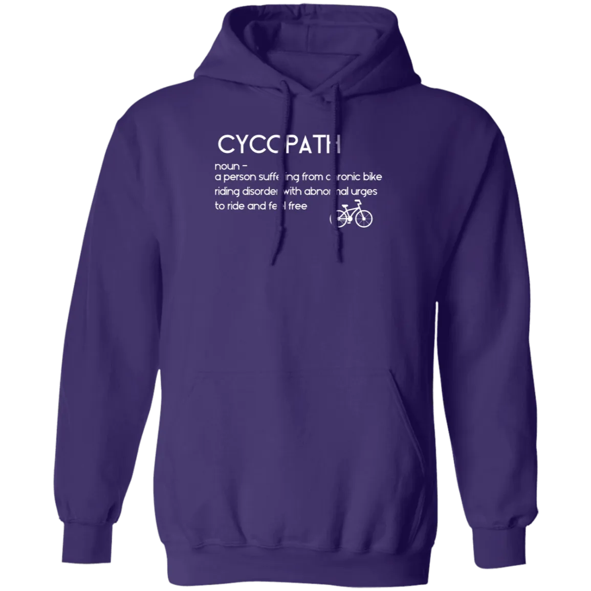 Bicyclist Cycopath Definition T-Shirt