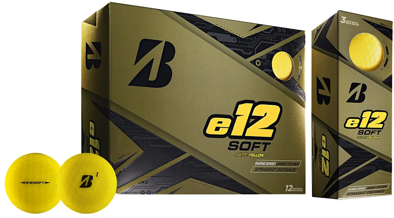 Bridgestone e12 Soft Golf Balls LOGO ONLY - One Dozen