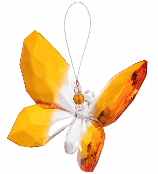 Brilliant Acrylic Butterfly: 5"x3" Versatile Decor for Holidays and Everyday Elegance