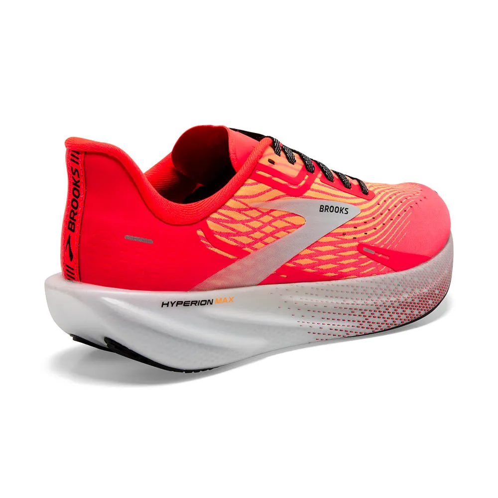 Brooks Hyperion Max (Mens) - Fiery Coral/Orange Pop/Blue