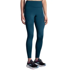 Brooks | Women's Spark Tight - Heather Ocean Drive