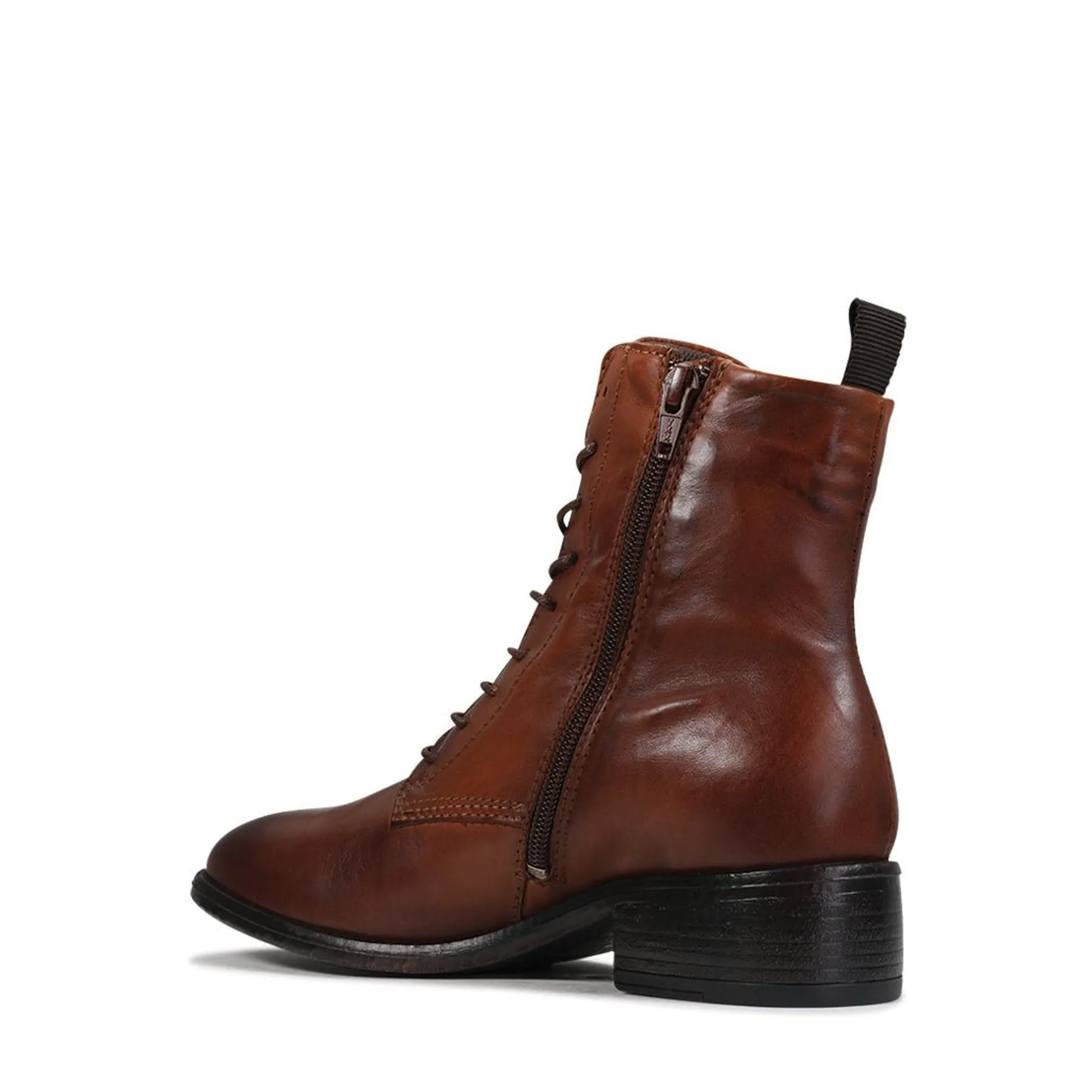 CELIA LEATHER ARCHIVE ANKLE BOOT