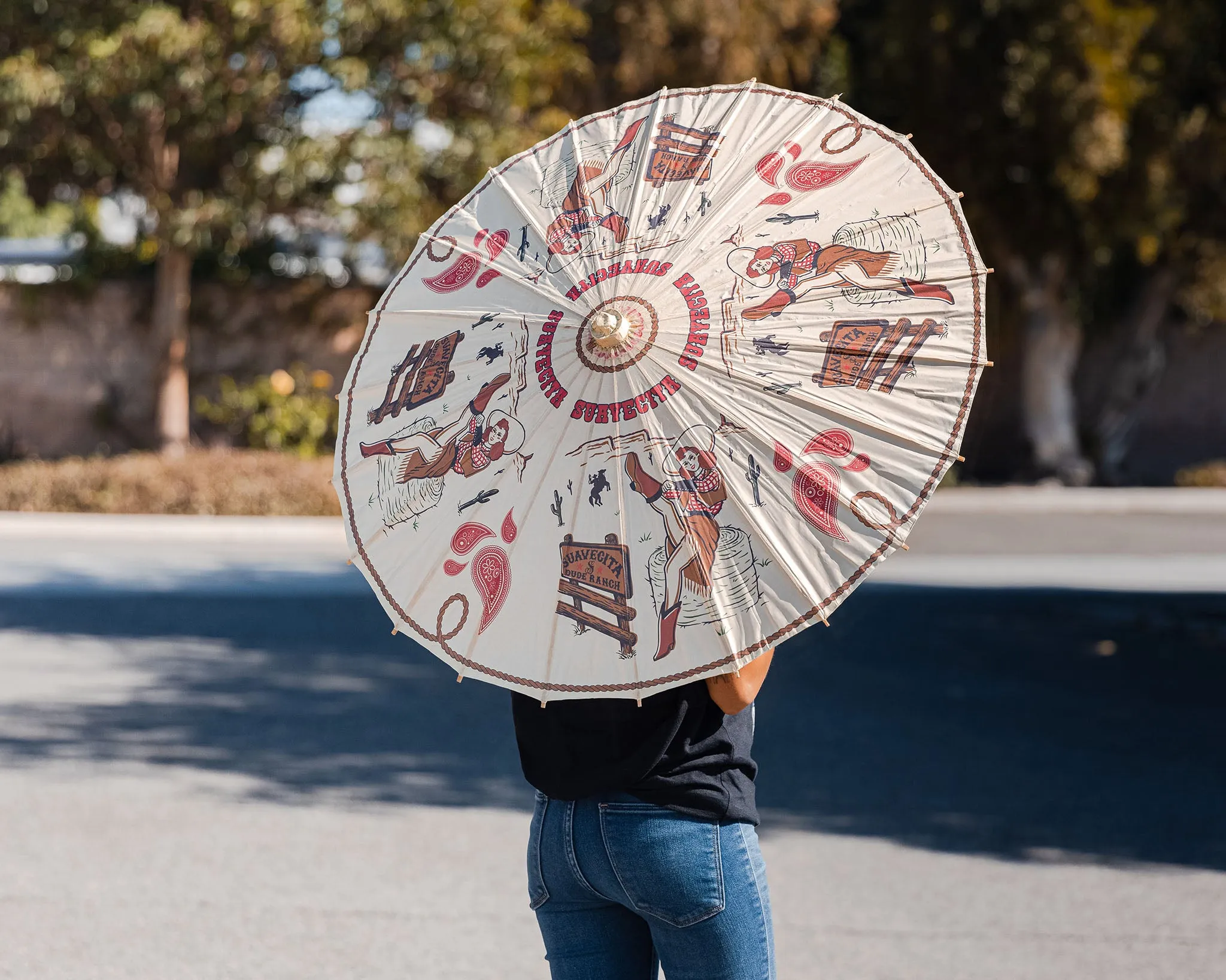 Cowgirl Up Parasol