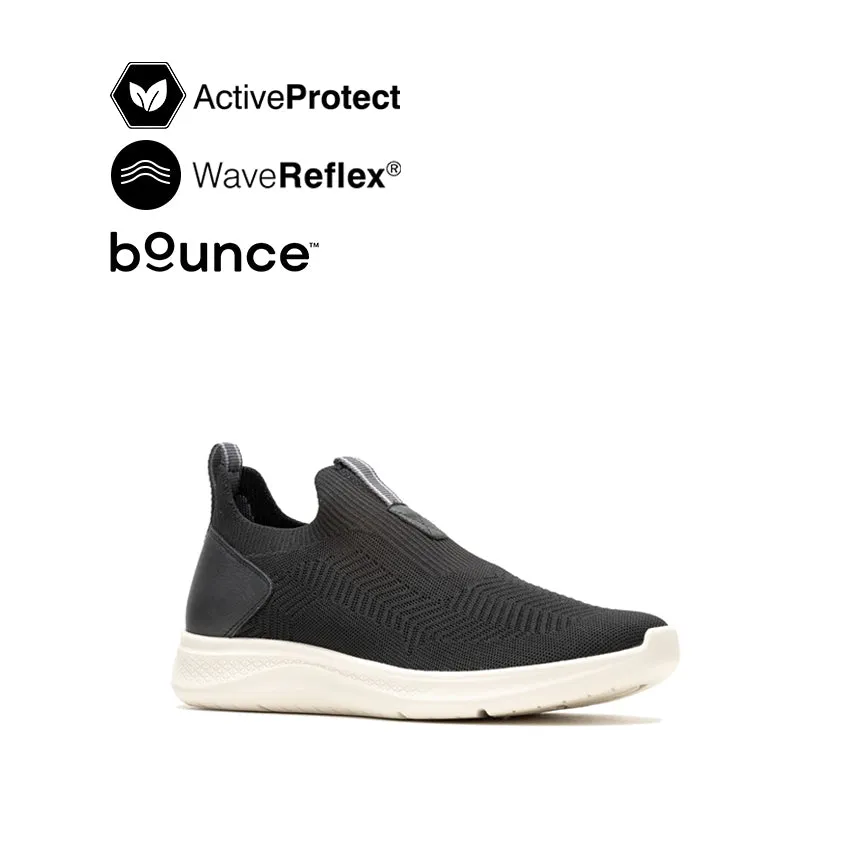 Elevate Knit Slip Men's Shoes - Bold Black Knit