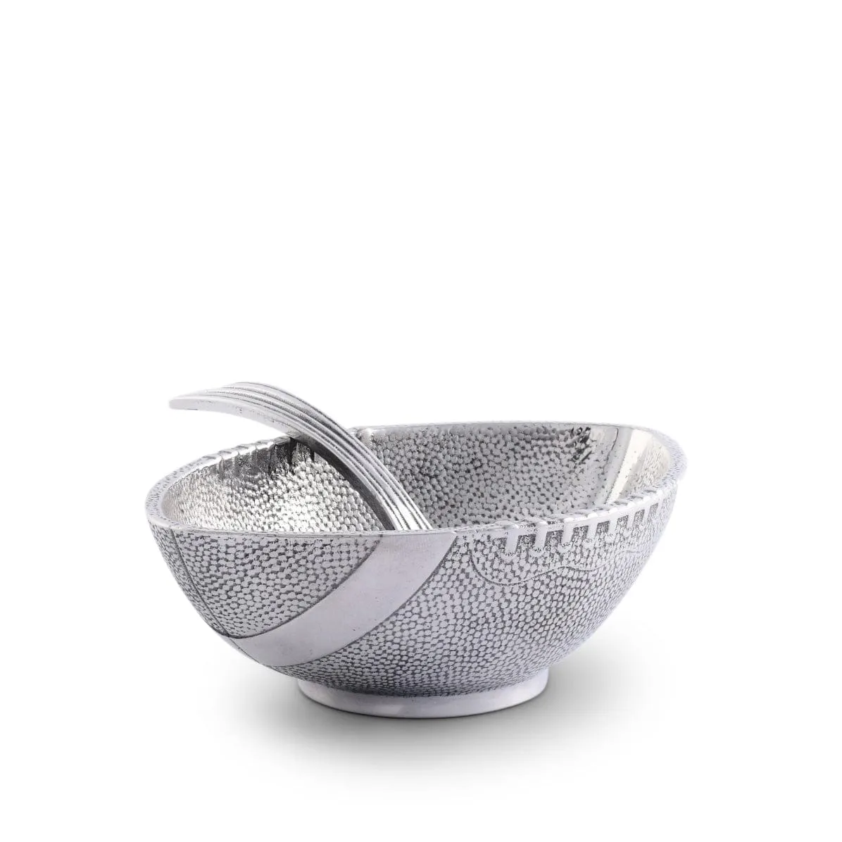 Football Condiment Bowl with Spoon