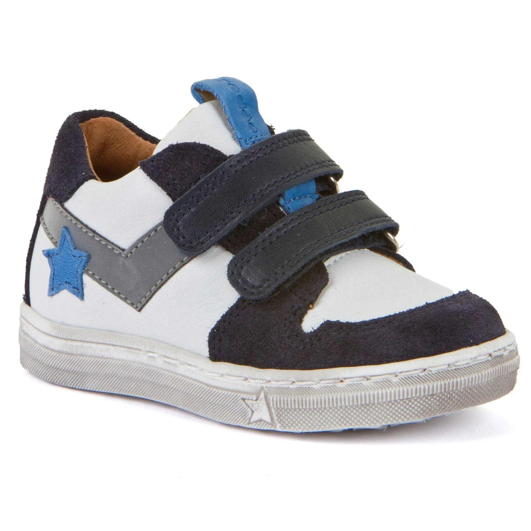 Froddo Boy's and Girl's Dolby Casual Shoes - White/Blue