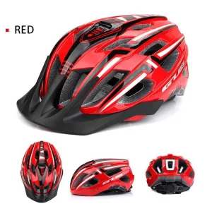 GUB A2 High-Quality Bicycle and Skating Helmet Size 56-59 CM with Rear Light [WS]