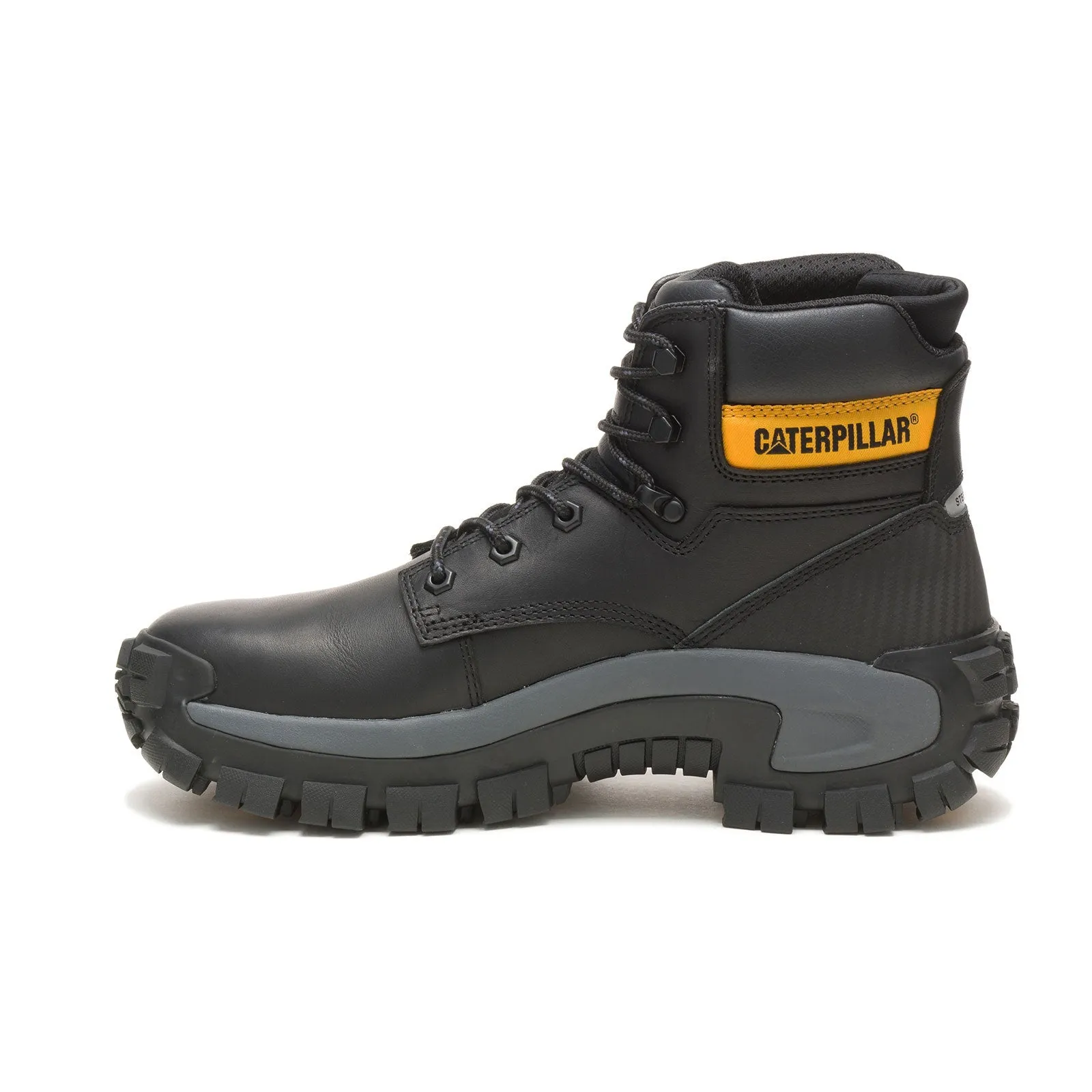 Invader Hi Steel-Toe Work Boot Black