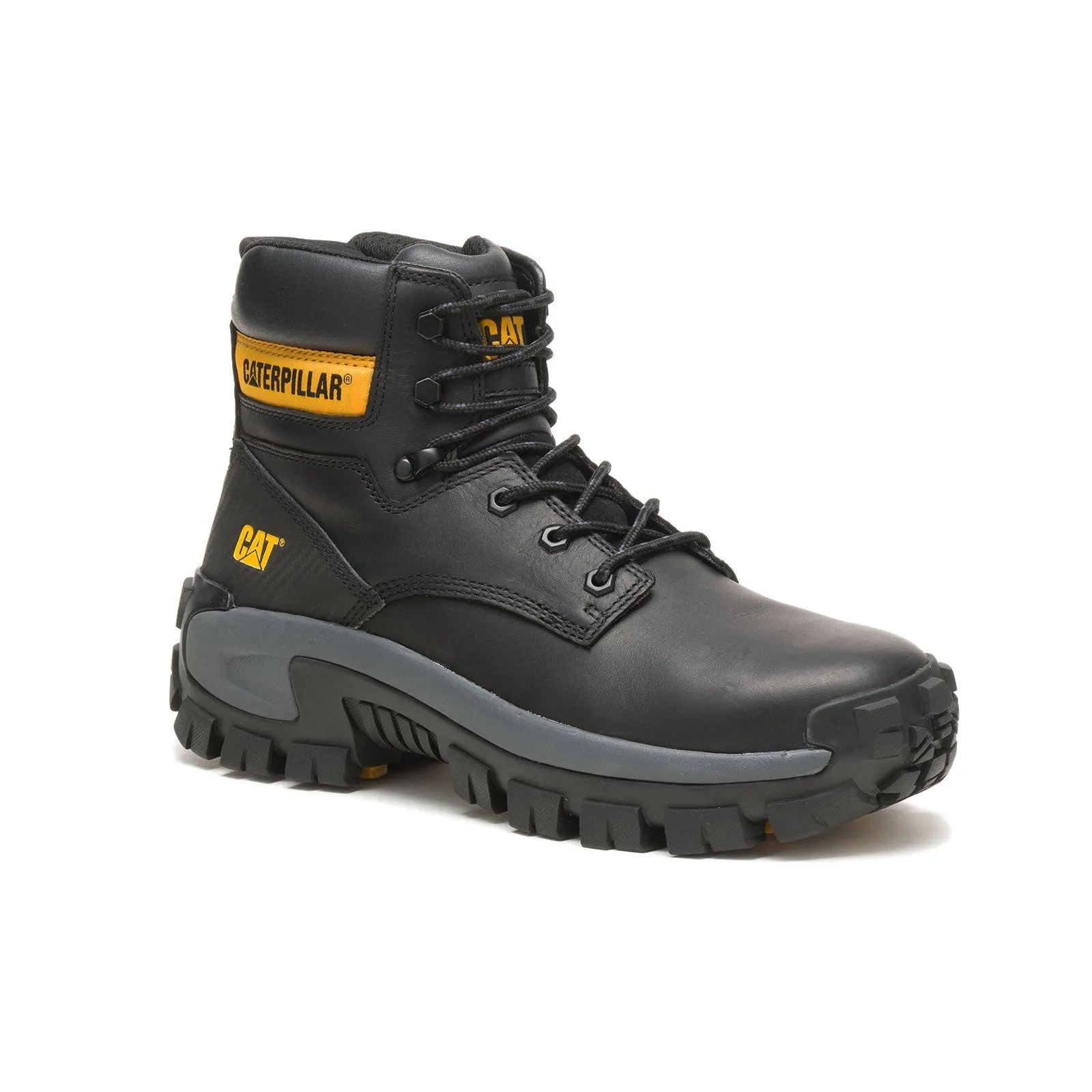 Invader Hi Steel-Toe Work Boot Black