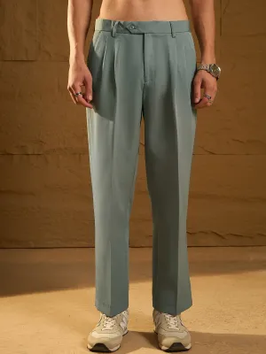 Korean Baggy Fit Double Pleated Trouser