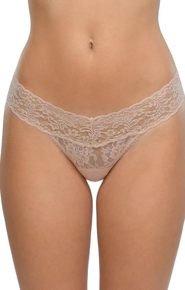 Lace Low Rise Thong