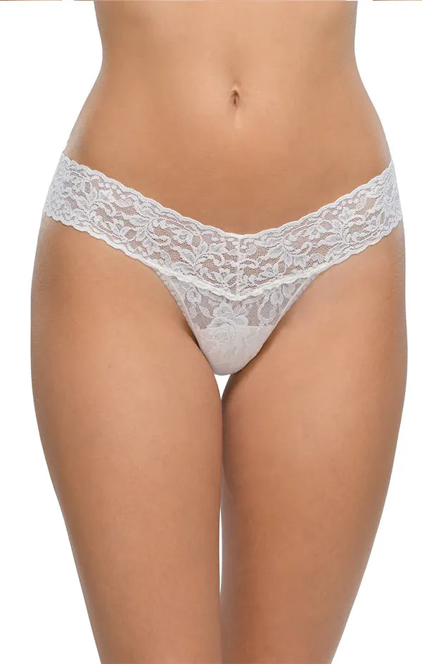 Lace Low Rise Thong