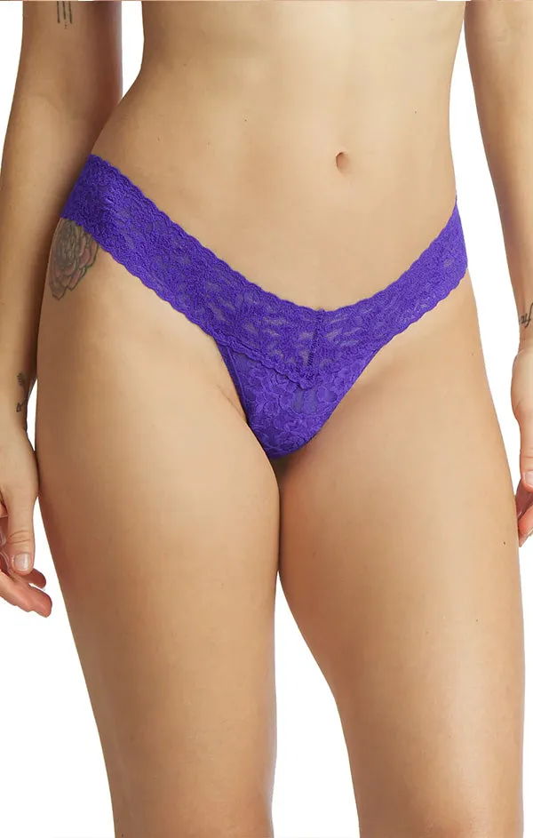 Lace Low Rise Thong