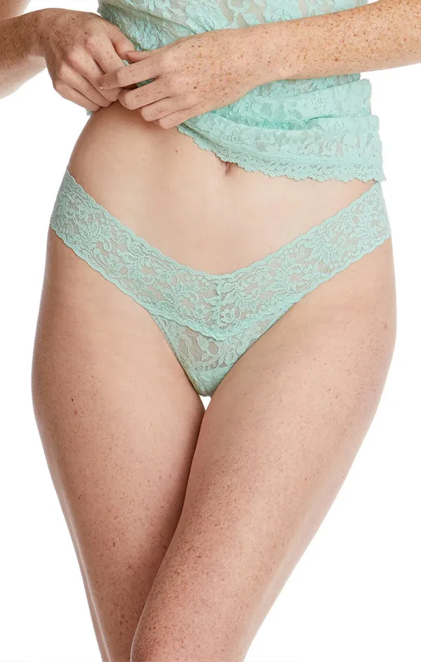 Lace Low Rise Thong