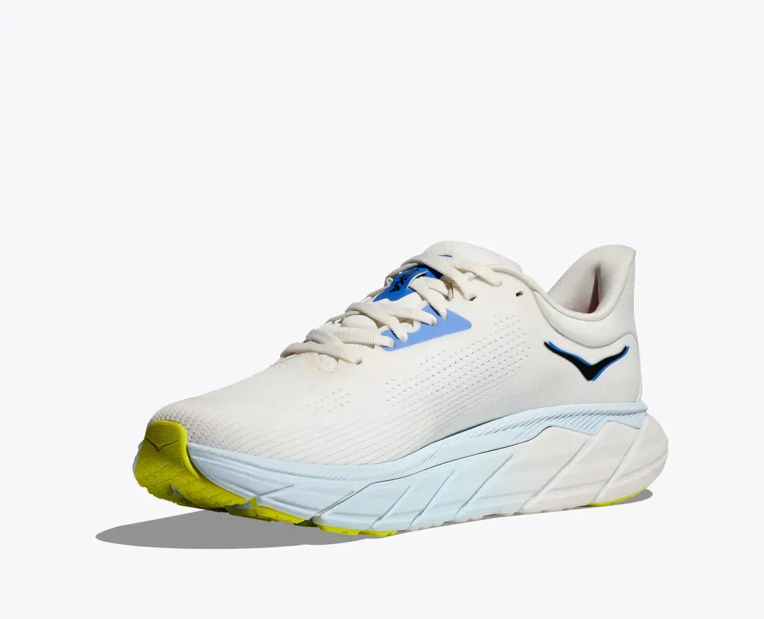 Men's Hoka Arahi 7 (Blanc De Blanc/Virtual Blue)