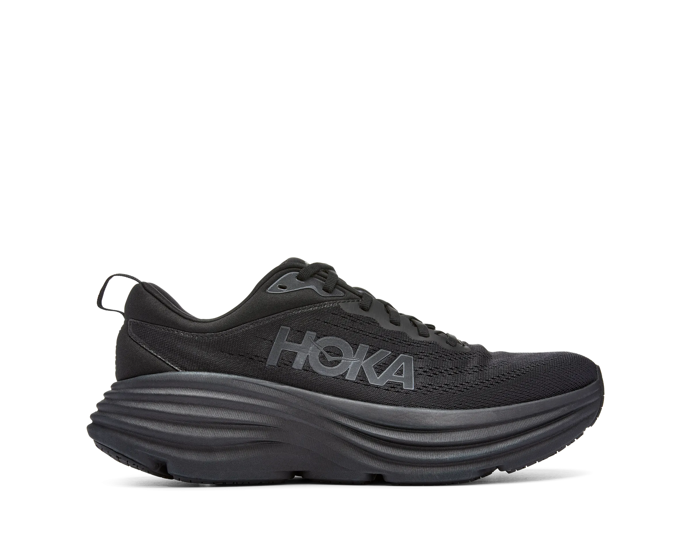 Men's Hoka Bondi 8 (Black/Black)