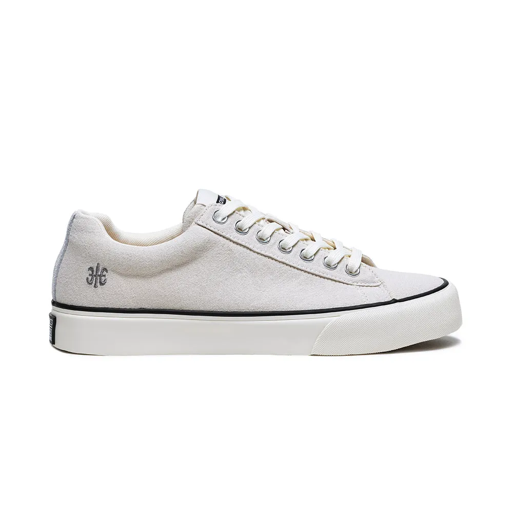 Men's Zone Beige Canvas Low Tops 00821-330