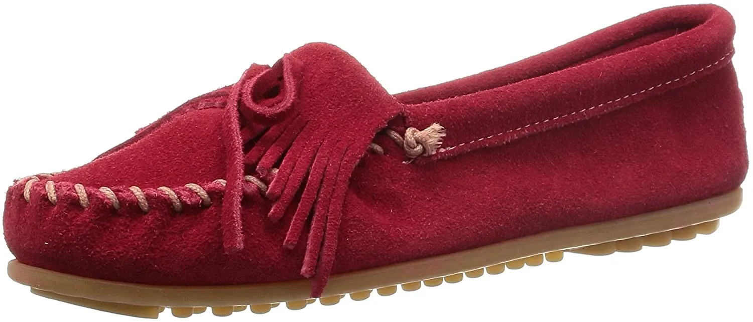 Minnetonka Women's Kilty Hardsole Moccasin