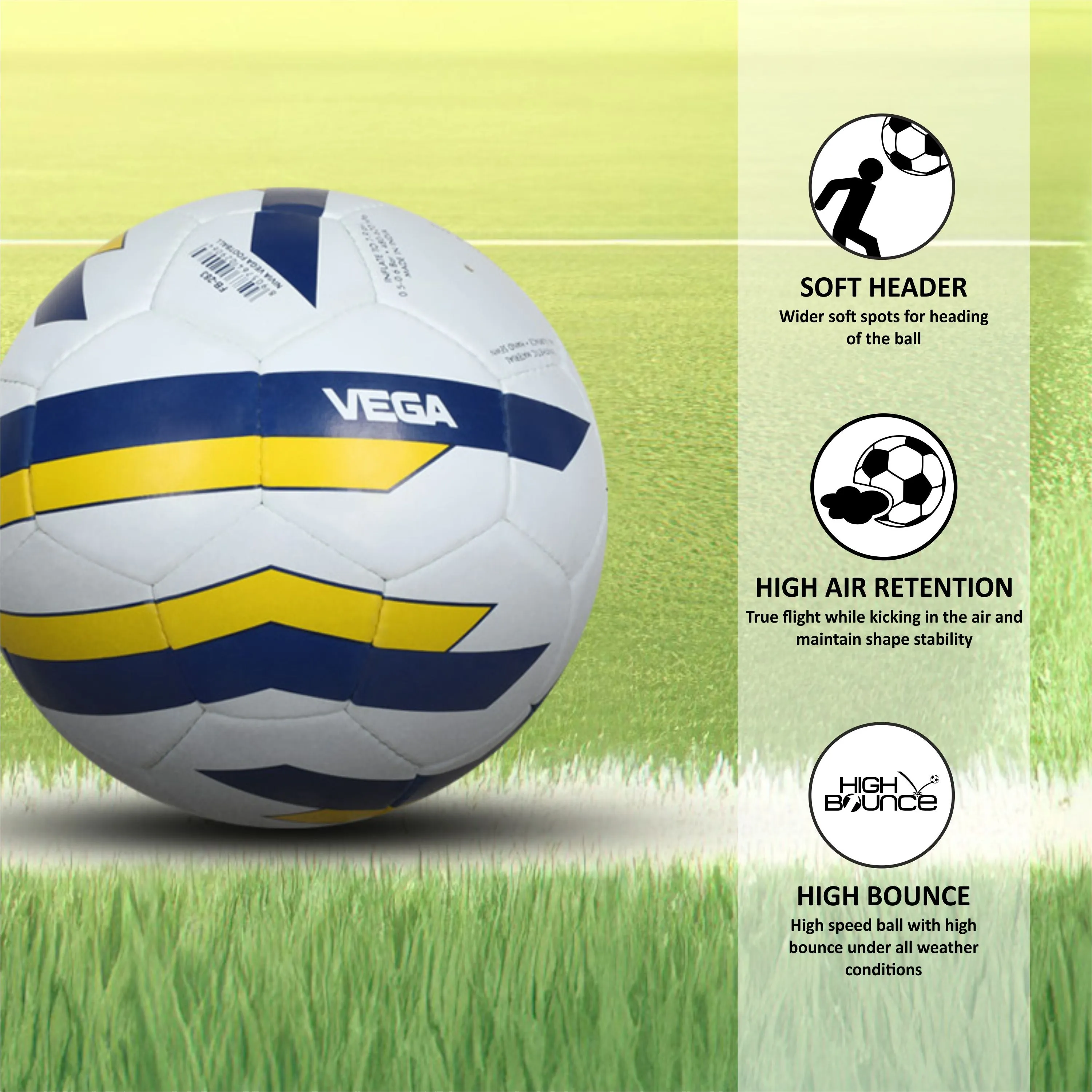 NIVIA Vega Synthetic Football Size 5