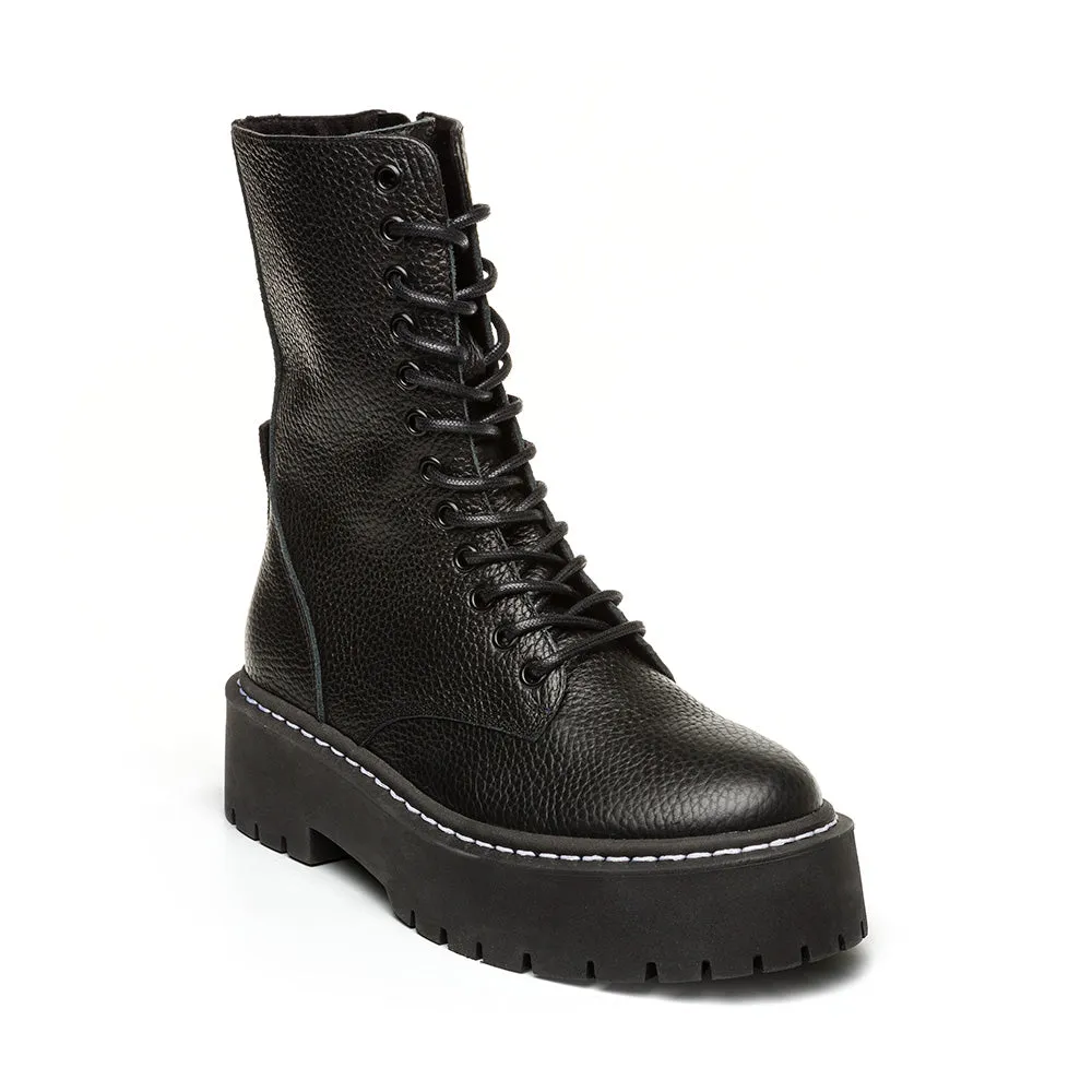 Olly Bootie BLACK LEATHER