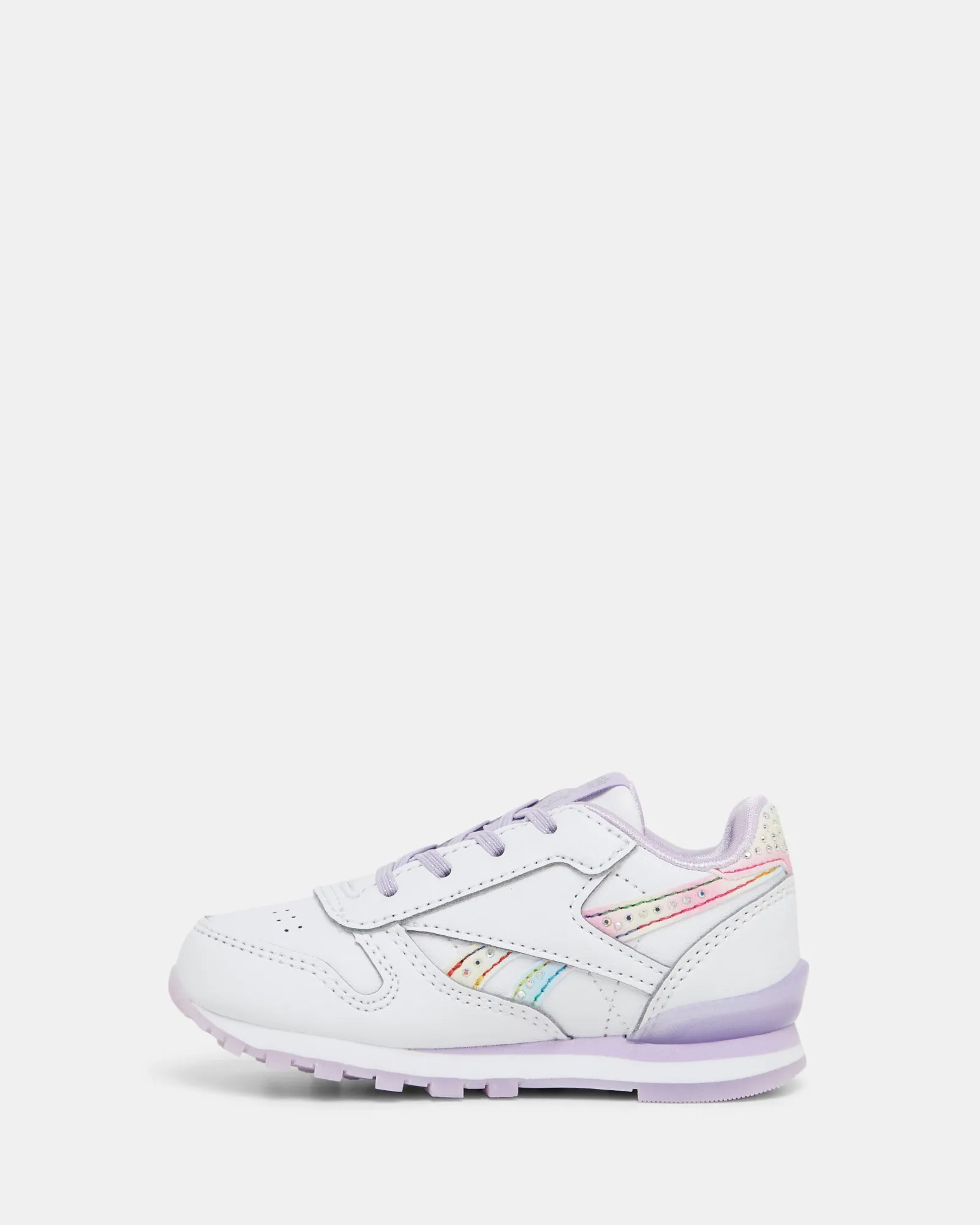 Reebok CL Step N Flash White/Purple Oasis/Silver Met.