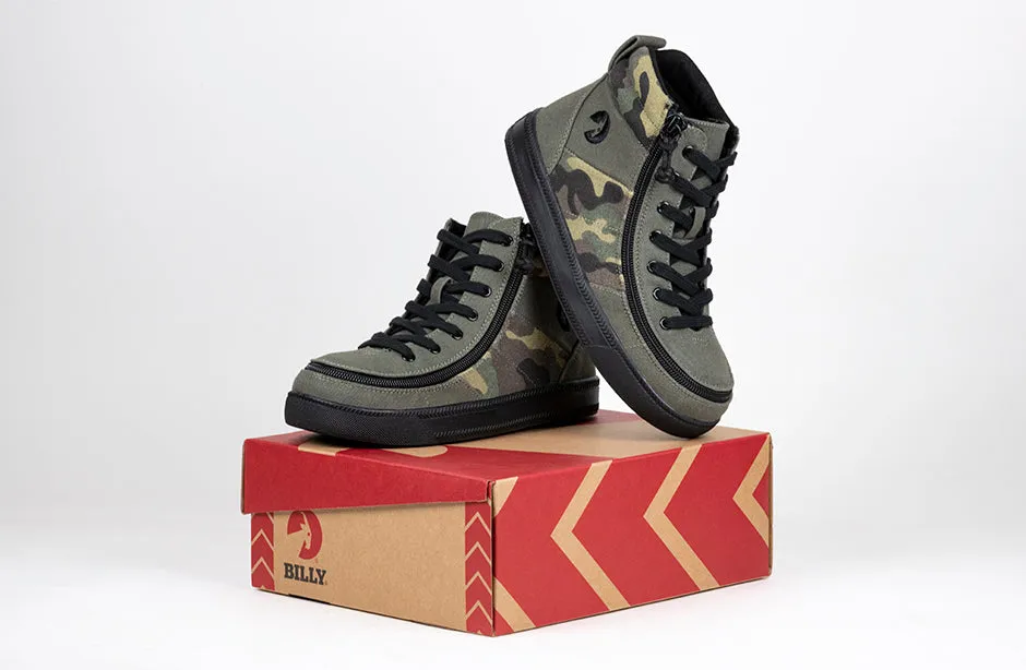 SALE - Olive Camo BILLY Street High Tops