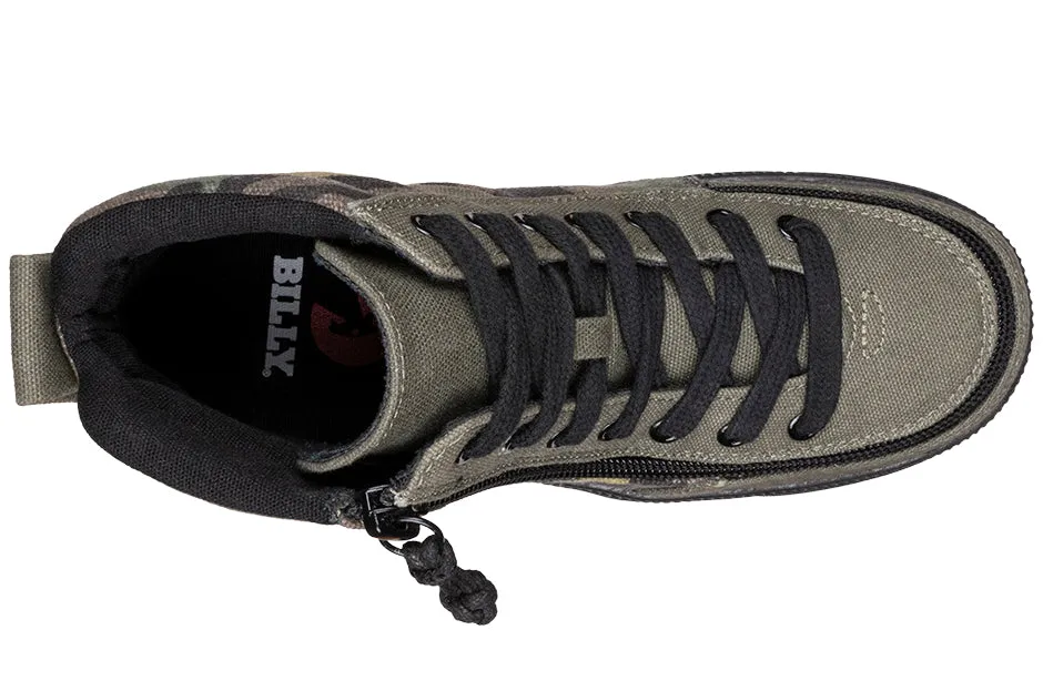 SALE - Olive Camo BILLY Street High Tops