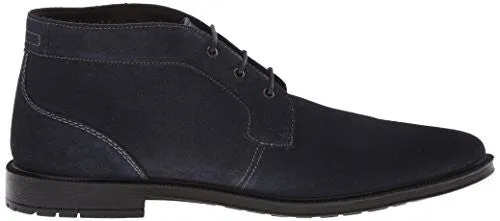 STACY ADAMS MEN'S DABNEY CHUKKA BOOT, NAVY SUEDE, 13 W US