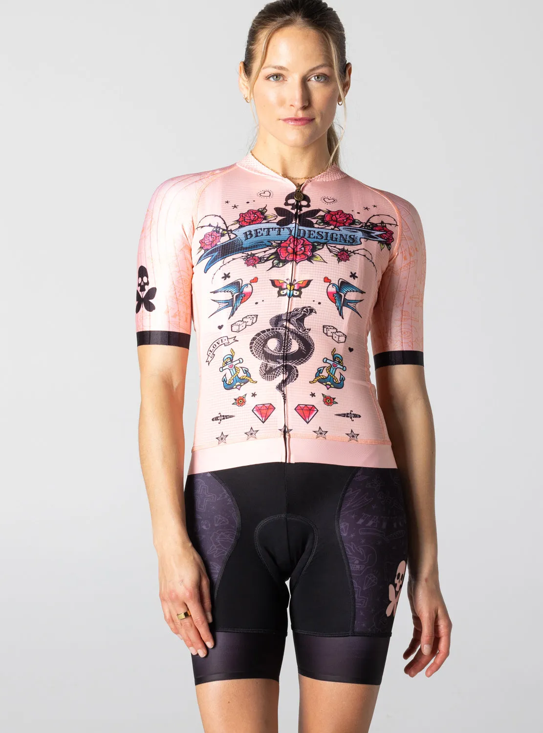 Tattoo You Race Fit Cycle Jersey