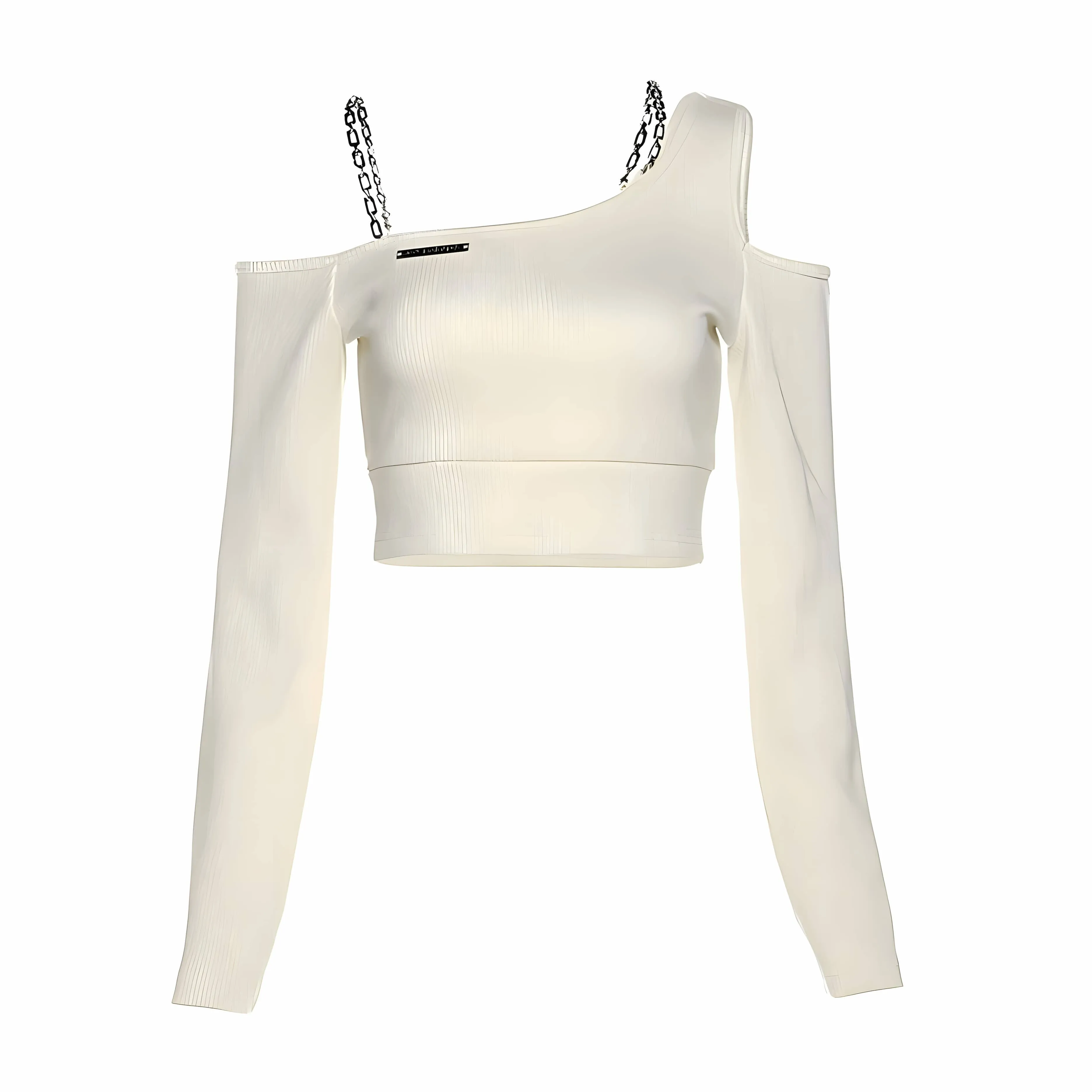 The Lyla Off Shoulder Long Sleeve Cropped Blouse