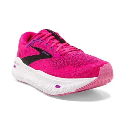 Women's Brooks Ghost Max (Pink Glo/Purple/Black)