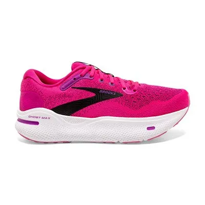 Women's Brooks Ghost Max (Pink Glo/Purple/Black)