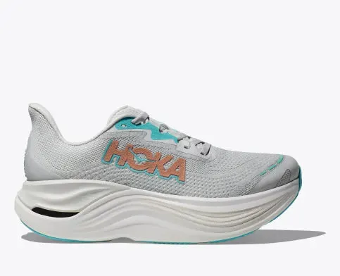 Women's Hoka Skyward X (Cosmic Grey/ Rose Gold)