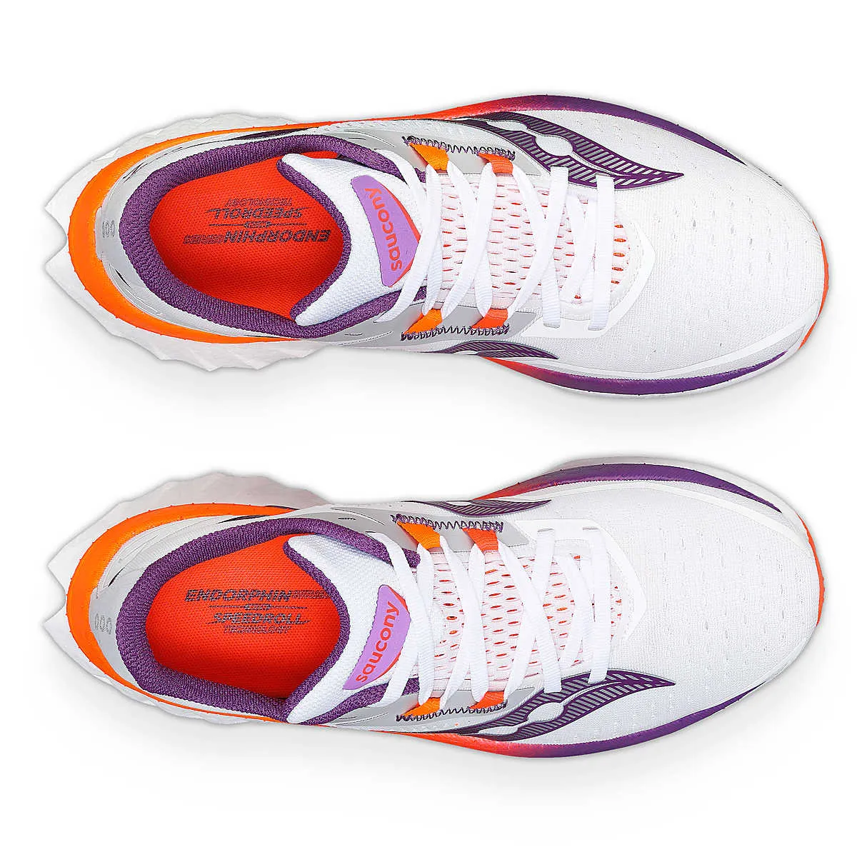 Women's Saucony Endorphin Speed 4 (White/Violet)