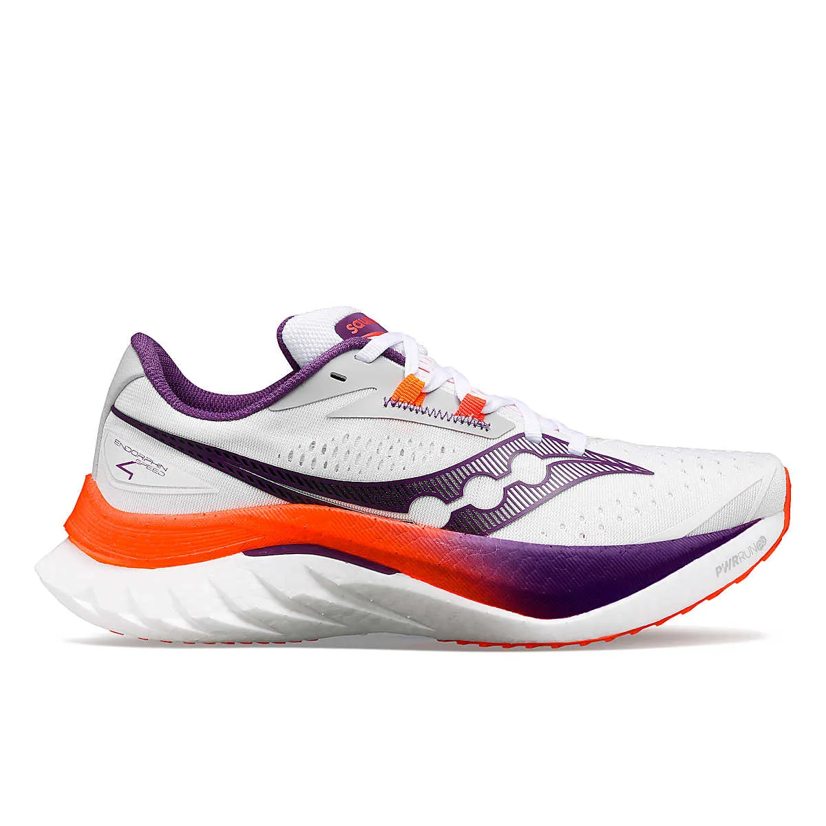 Women's Saucony Endorphin Speed 4 (White/Violet)